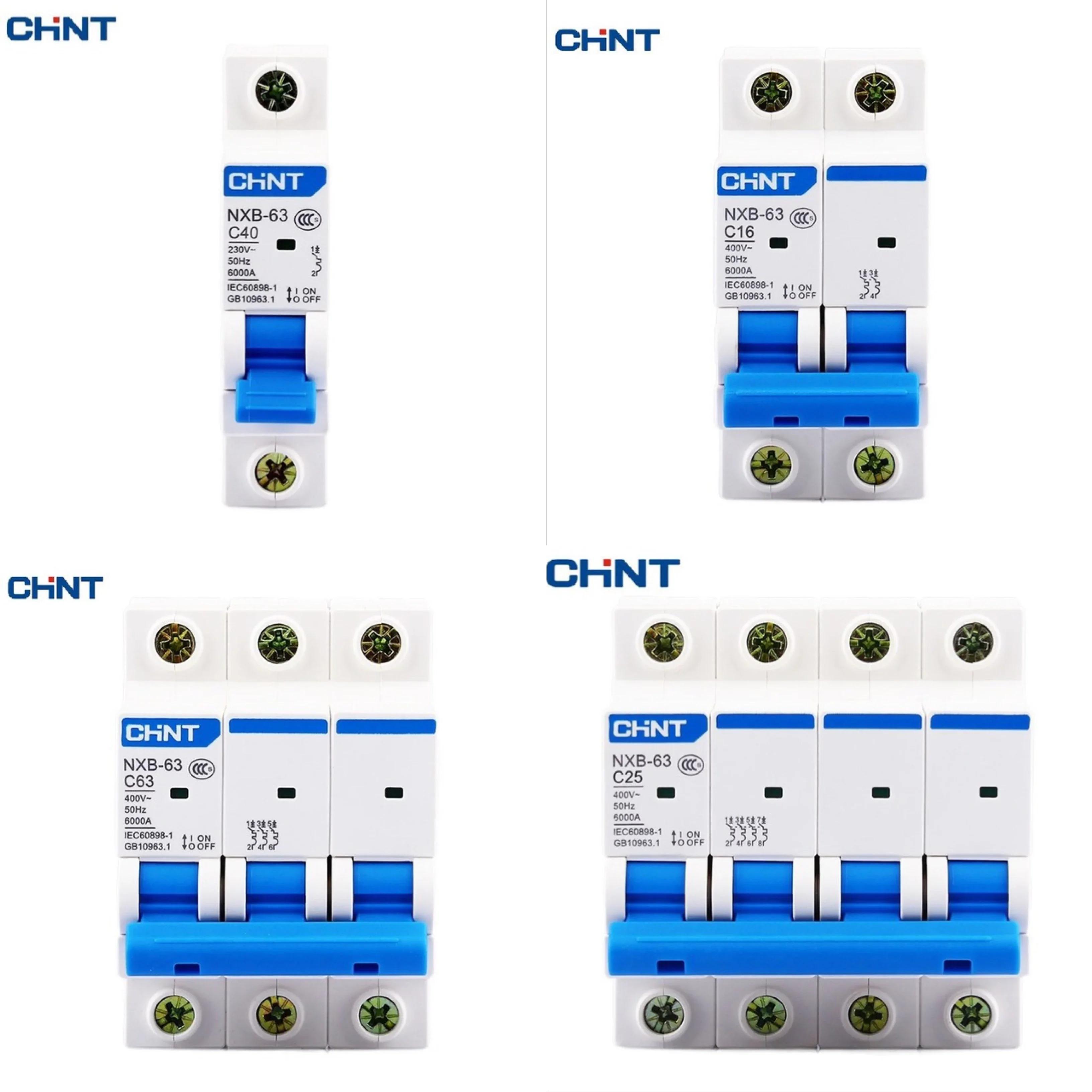 CHINT NXB-63 DZ30 DZ40 EPN DPN TPN 1P 2P 3P 4P AC 230/400V ȸ ܱ DIN   ̴Ͼó   ġ